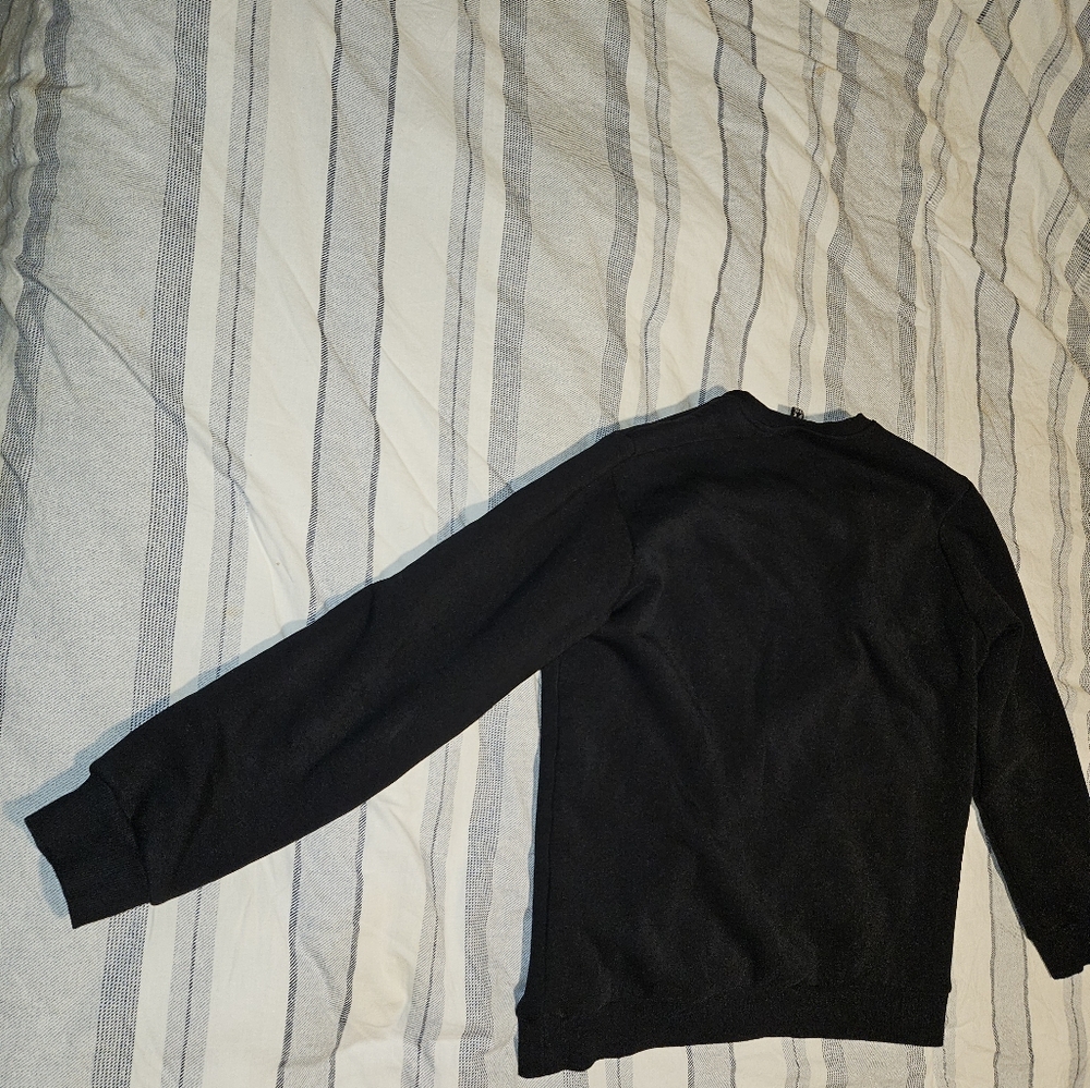 Sherpa lined men's sweater, brand unknown, mostly unworn